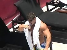 Sexy gay muscle jock